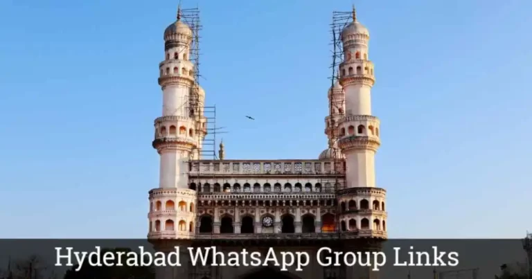 Active Hyderabad Whatsapp Group Links List 2024
