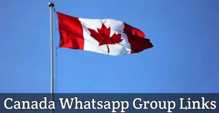 Best Canada Whatsapp Group Links List 2024