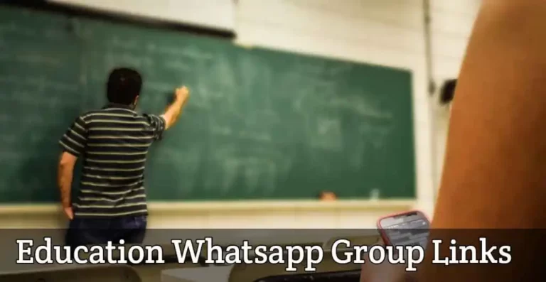 Best Education WhatsApp Group Links Join 2024