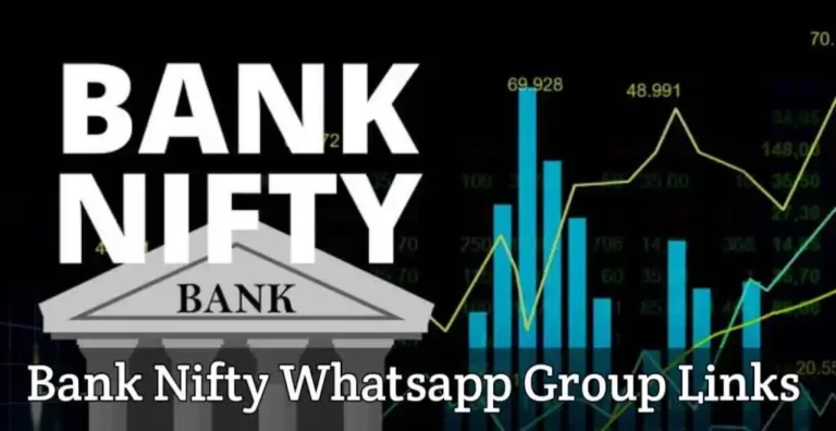 980+ Bank Nifty WhatsApp Group Links 2024