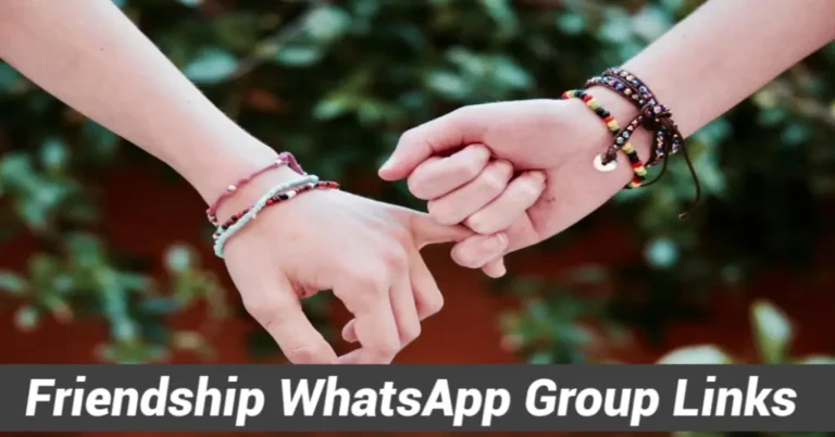Best Friendship WhatsApp Group Links List 2024