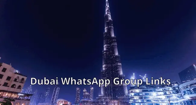 999+ Active Dubai WhatsApp Group Links List 2024
