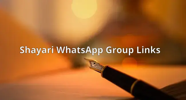 1800+ Active Shayari WhatsApp Group Links List 2024
