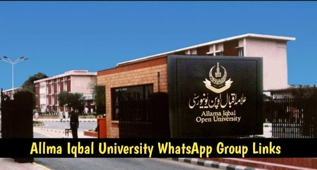 970+ Allama Iqbal Open University WhatsApp Group Links 2024