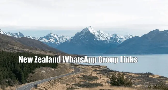 1200+ New Zealand WhatsApp Group Links List 2024
