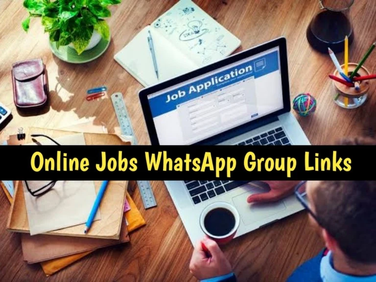 1450+ Online Jobs WhatsApp Group Links 2024