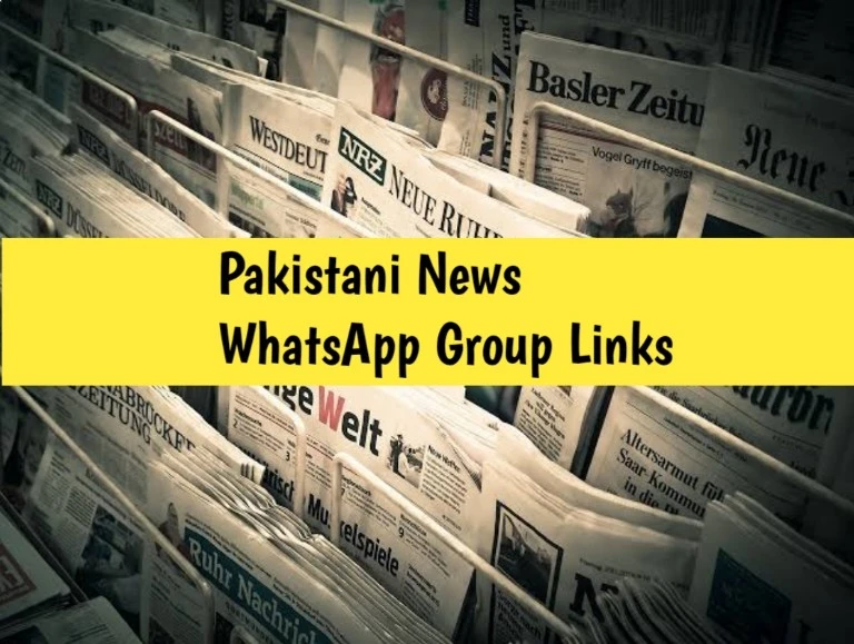 1280+ Pakistani News WhatsApp Group Links 2024