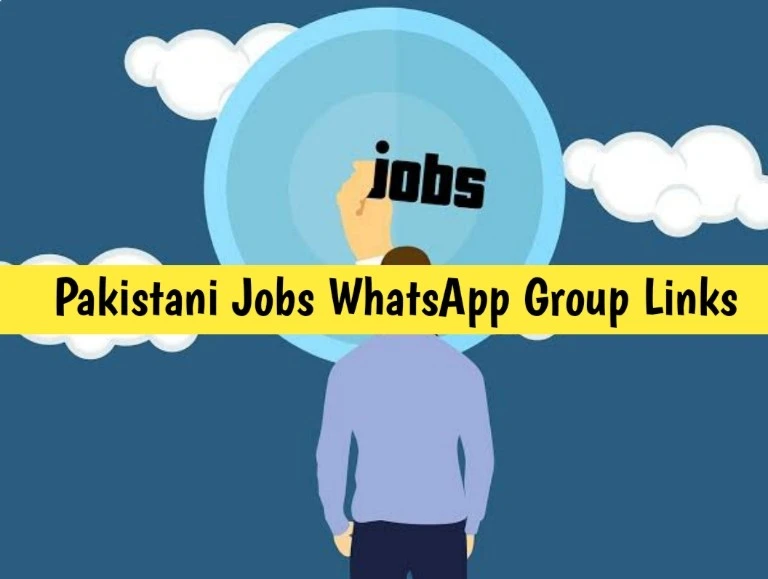 860+ Pakistani Jobs WhatsApp Group Links 2024