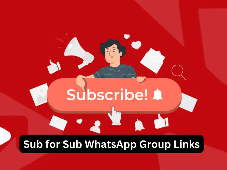 1880+ Sub for Sub WhatsApp Group Links List 2024